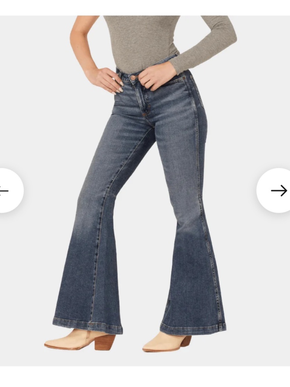 Wrangler NEW Retro Jean Trumpet Flare Jean Rodeo Cowgirl Concert Size 29x32